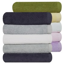 허브 120g 10장 업소용 가정용 수건 미용실 미용 펜션 목욕탕 모텔 데일리호텔타올 얇은 수건 타올, 혼합색상, 50장