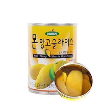 빙수 화채 과일 슬라이스 망고 통조림 565g, 11개