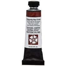 다니엘 스미스 수채화 물감 15ml, 9 Burgundy Red Ochre