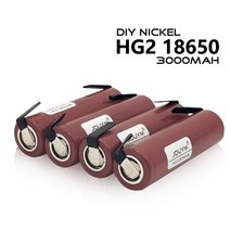 3.7v hg2 18650 배터리 3000mah 18650 hg2 3.6v 20a 고출력 방전 리튬 이온 대전류 배터리 스크루 드라이버 diy 니켈, 협력사, 8 x 배터리