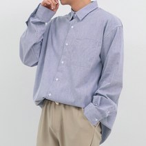 키작은남자 앤비 스트라이프 셔츠