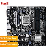 마더보드 컴퓨터 부품 호환 ASUS PRIME Z270MPLUS 1151 DDR4 지원 코어 i7 7700k CPU 인텔 Z270 2 × M2 SATA3 PCIE 30 HDMI, 1.마더 보드