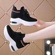 신발 여성 스니커즈 테니스 여성 여름 가을 PU 패브릭 굽높은운동화 굽있는운동화 키높이운동화 운동화할인 편한운동화 가벼운운동화 발편한키높이운동화 가벼운키높이운동화 커플신발추천