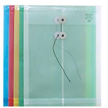 아톰 PP 서류봉투 A4 FM101 10개묶음, 노랑
