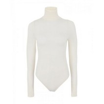8 by YOOX 육스 저지 L/소매 슬리브 ROLL NECK 끈 바디슈트 여자 바디프로필 의상 바프 촬영 점프수트 104567