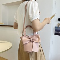 리본 탑핸들 바게트백 호보백 소프트레더 랩가방