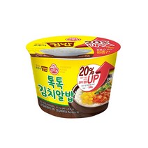 오뚜기 맛있는 컵밥 톡톡김치알밥, 222g, 1개