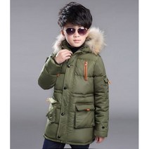 스키복 여아 주니어 이월 패딩 초등 키즈 2022 새로운 빅 사이즈 매우 따뜻한 겨울 소년 재킷 십대 중간 길이 플러스 벨벳 두꺼운 후드 코튼 코트