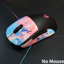 안티 슬립 마우스 그립 테이프 스케이트 핸드메이드 스티커 로지텍 G102/G304/MX 마스터 3/MX 3S/G502 용 미끄럼 방지 땀 흡수, [01] G102, [04] Big Fish Begonia
