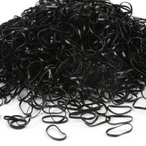 1000 개/갑 팩 소녀 다채로운 일회용 고무 포니 테일 개최 Scrunchie 헤어 밴드 패션 액세서리 헤드 로프 머리 장식 도매