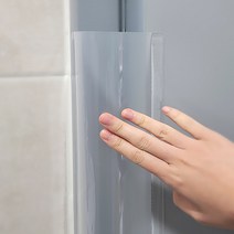 문 손끼임방지 현관문 방문 투명 문틈 커버 가드, 문손끼임방지 / 바깥용
