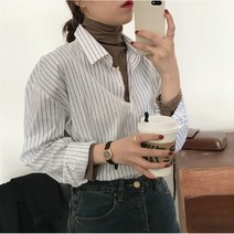 스트라이프 줄무늬 셔츠 봄 여름 남방 블라우스