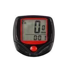자전거 속도계 INBIKE-무선 및 유선 방수 컴퓨터 MTB 주행 거리계 스톱워치 시계 LED 디지털 속도, [01] type A