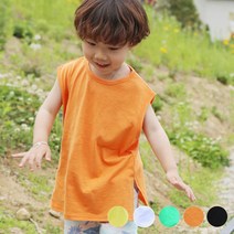 sale 아동 주니어 트임 나시 티셔츠