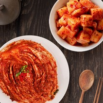 까칠한박여사 맛있게 매운 실비 김치 2kg + 실비 깍두기 1kg 세트