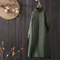 골프 패딩 누빔 겨울 미니 퀼팅 키큰여자 누비 원피스 겨울하객 기모 롱 누빔패딩