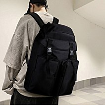 스타일리쉬한 공용 앞빅포켓 포인트 빅사이즈 백팩 여행 여성 남녀 캐리어 멀티 중저가가방