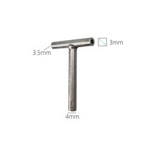 바이크 오토바이 엔진 밸브 조정 도구 사각 육각 소켓 T 스패너 나사 렌치 8mm 9mm 10mm 필러 게이지 0.02 1mm, [02] T Spanner