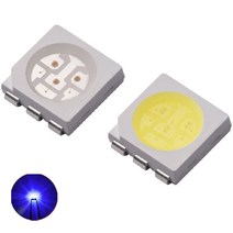 SMD LED 발광다이오드 5050 CHIP 10개, KTR-5050SUBC(BLUE)