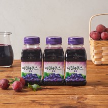 [아침에주스] 100% 포도 (210ml*3개)