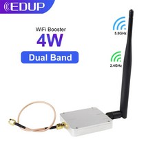 유심 라우터 이동식 와이파이 인터넷 에그 데이터 차량용 Edup 8w 2.4ghz wifi 전력 증폭기 5ghz 5w 신호 부스터 Wi-Fi 액세서리 안테나 용 무선 범위, ab015-5.8g 2.4g