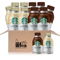 올따옴기획 스타벅스275ml 바닐라 6개+에스프레소&크림 6개, 1세트