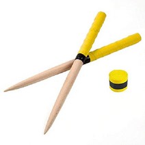 타이코 마스터 마이바치 교체 그립 드럼 스틱 2개/세트 테이프 1개 첨부 (보라색), 옐로우