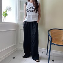 [바보사랑] 겟잇미 수셀미 와이드 데일리 밴딩 여성 팬츠