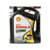 엔진오일 Shell Rimula R3 L 15W-40 4L 4개 1박스, 단일옵션