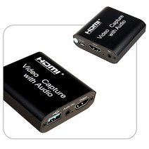 HDMI 캡쳐 4K 동영상 파일 녹화 고화질 영상 녹화기 UHD 캡쳐장치 60Hz