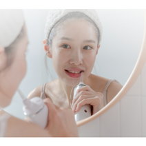 [치과말고 집에서 간편하게 스케일링! 오늘만 핫딜 63%할인] 휴대용 대용량 물탱크 저소음 구강세정기, 화이트