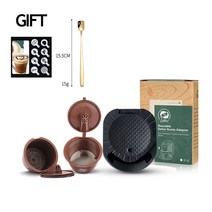 네스카페 dolce gusto piccolo xs maker genio s plus 캡슐 홀더용 icafilas 어댑터 재사용 가능한 커피 캡슐, 2-사진으로