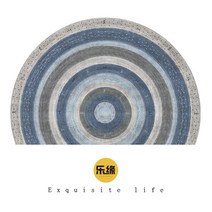 타원형 페르시안 카페트 북유럽형 반원러그 거실 침실 욕실 현관 문 앞 카펫 모던 디자인 러그