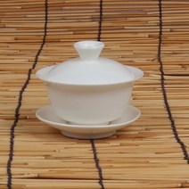 백자 고급 아이보리 개완 小(SY-16)-90ml, 1개