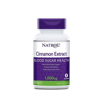 나트롤 시나몬 계피 Cinnamon 추출물 1000mg 80정 칼슘 함유, 1개, 기본, 80개입