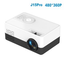 j15 pro mini led 홈 시어터 빔프로젝터 가정용 캠핑용 강의실 바닥 광고, j15pro 화이트, au 플러그