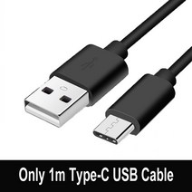 삼성 A12 A32 A52 A72 A42 5G USB 전화 충전기에 대 한 EU 벽 플러그 충전 은행 S20 S10 S9 S8 플러스 Type-c 케이블, 1m Type-c USB1, 06 1m Type-c USB
