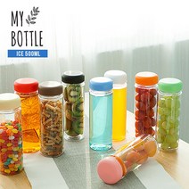 국산 정품 마이보틀 트라이탄 500ml 350ml 물병 물통 물병 마이보틀 단체주문 물통 생수통, 쿠팡1 아이스초코 500ml 레드