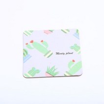 컵 코스터 10cm 선인장 사각 티코스터 컵받침 홀더, (판매:배나트리) 본상품선택