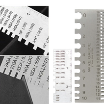 자체브랜드 스테인레스 스틸 와이어 용접 재료 두께 게이지 측정 BL04843, 1개