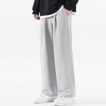 이유까까 남성용 와이드 오버핏 트레이닝 바지