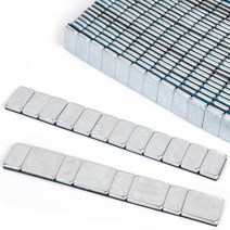 붙이는납 뛰어난 접착력 납 바란스 휠 발란스 밸런스 웨이트 PD 알루미늄 붙임 일반 접착 스틸 테이프, 옵션02 60g 혼합 발란스철 1봉 25줄