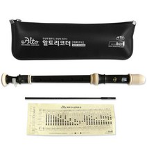 고급 지퍼가방 바로크식 알토 리코더 연주하기 유치원생 리코오더 어린이집, 단품