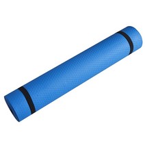 헬스장 주짓수 층간소음 바닥재 매트 두꺼운 EVA 요가 매트 3-5MM 미끄럼 방지 홈 스포츠 피트니스 카, 01 파란_03 5mm