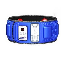 복부진동기 다이어트 헬스 체중 뱃살 연소 마사지기계, 블루 7개 모터 패키지