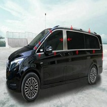 자동차커버 휠캡 자동차덮개 바디커버 타이어커버 범퍼커버 메르세데스 벤츠 V 클래스 V200 V220 V250 V260 용 창틀 보호 커버 비토 메트리스 W447 몰딩 자동차 액세서, 2.Wheelbase 3430 mm