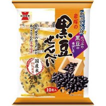 일본쌀과자 일본센베이 이와츠카제과 이와츠카 검은콩 센베이 10매입, 상품선택