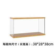 피규어 진열대 아크릴 투명 보관함 진열장 장식장 전시대 쇼케이스 디스플레이 계단식 선반, M