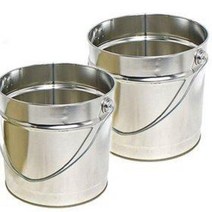 페인트 깡통 4L (양철통 공캔 사이깡 페인트통 바스켓 양동이), 1개