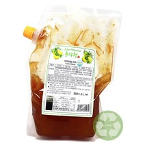 푸드올마켓_ 데이웰 유자청 1kg-파우치, 단품, 단품